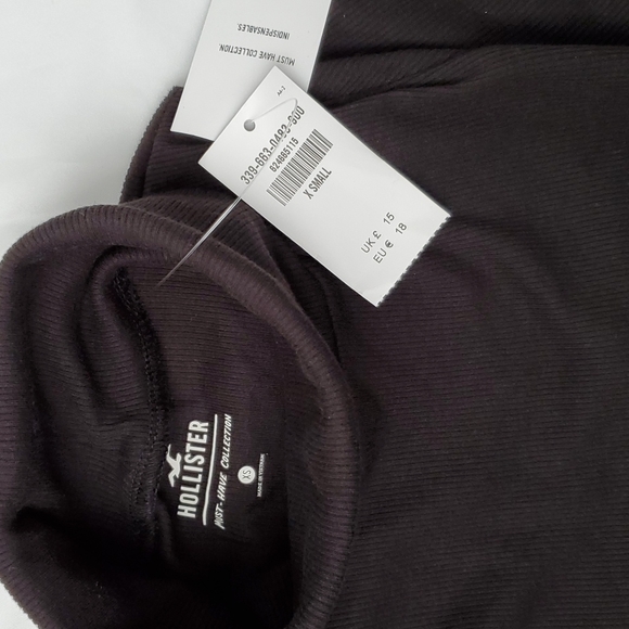 Hollister Ribbed Turtleneck Black - Picture 5 of 5